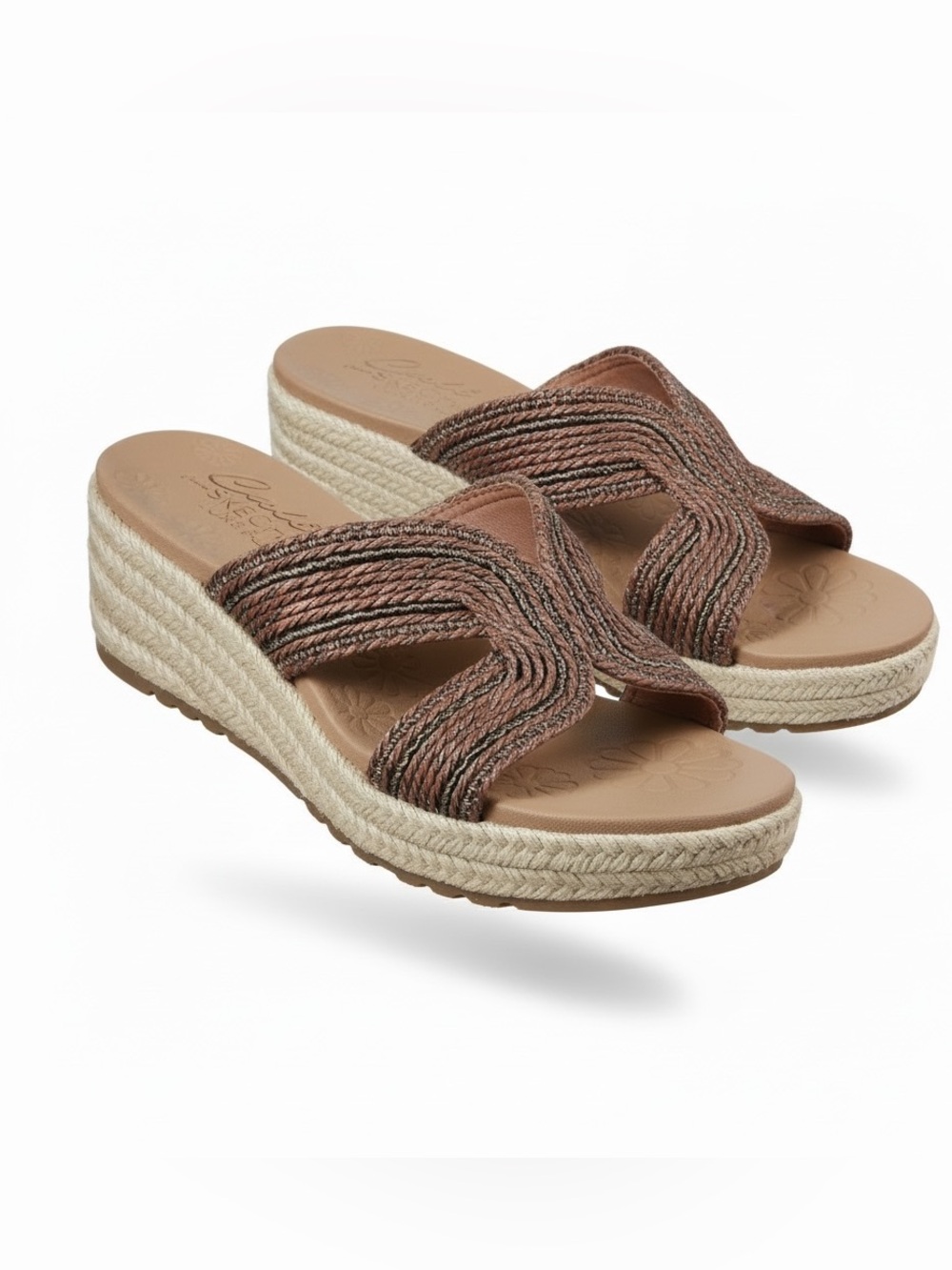 Skechers Breezie Shimmer Waves- Size 8